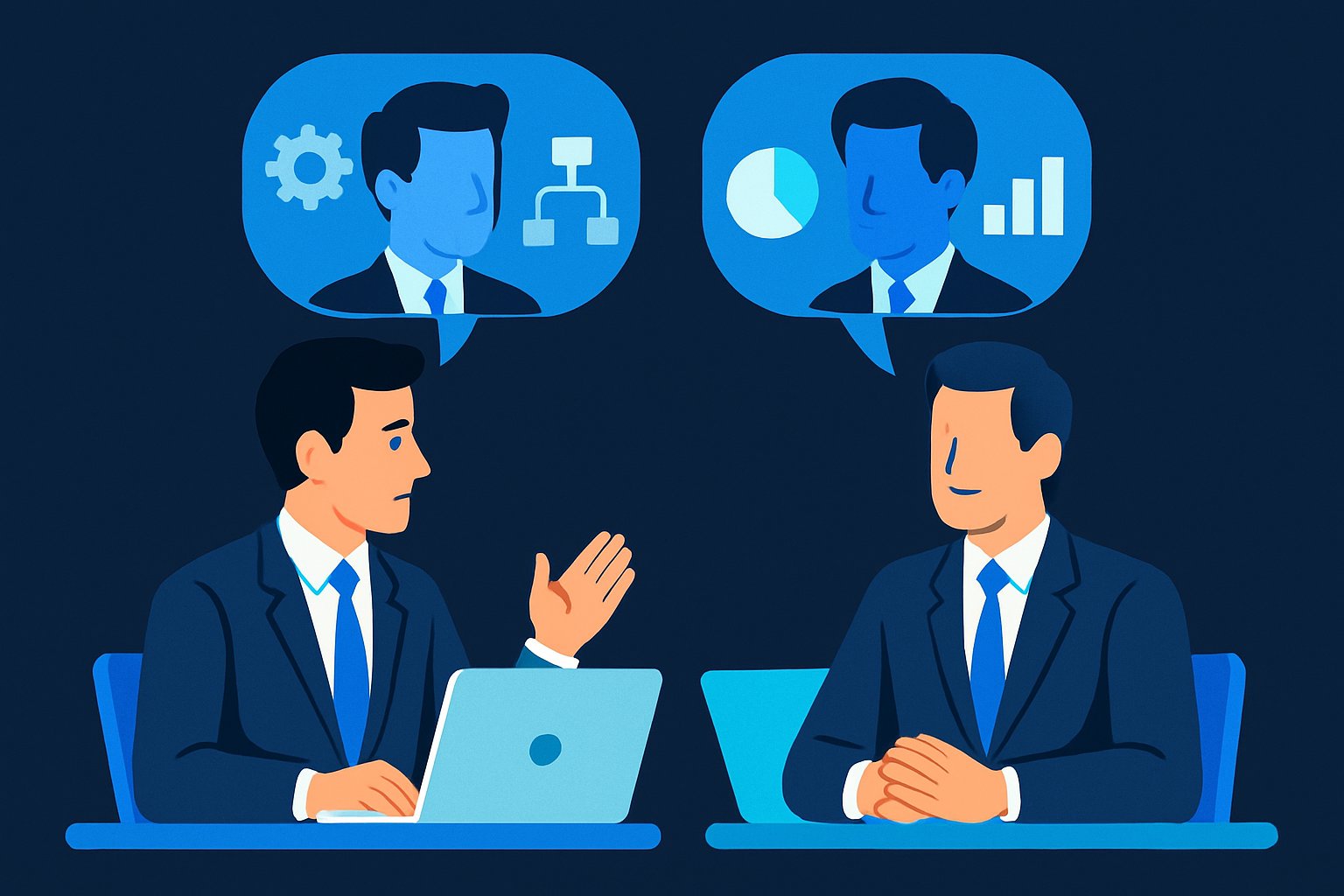 COO vs CEO : comprendre les missions et responsabilités de chaque dirigeant
