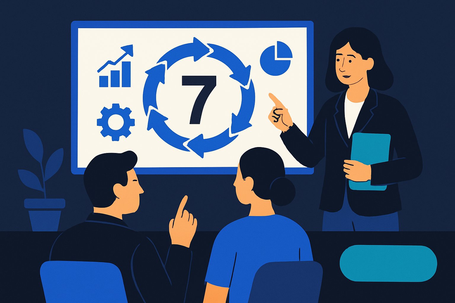 Les 6 acquis de la formation lean management Sigma7