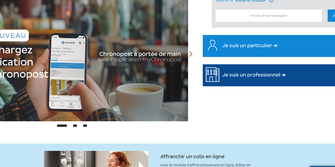 Aperçu Chronopost