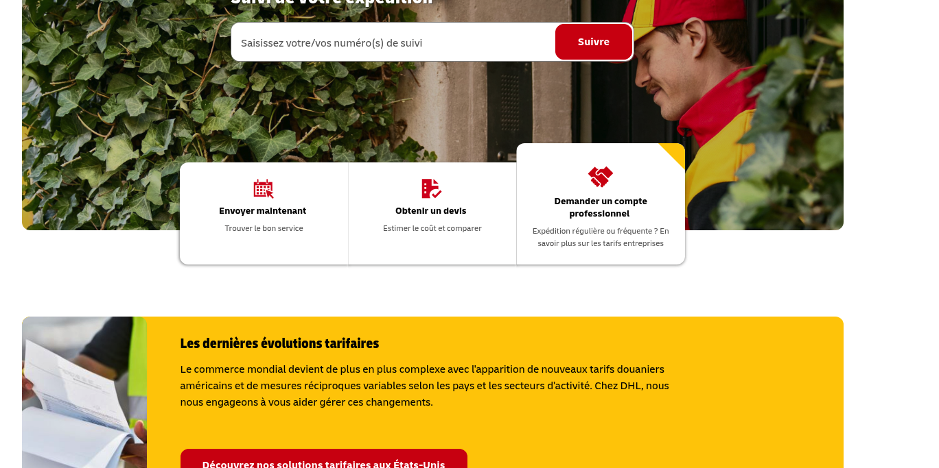 Aperçu DHL